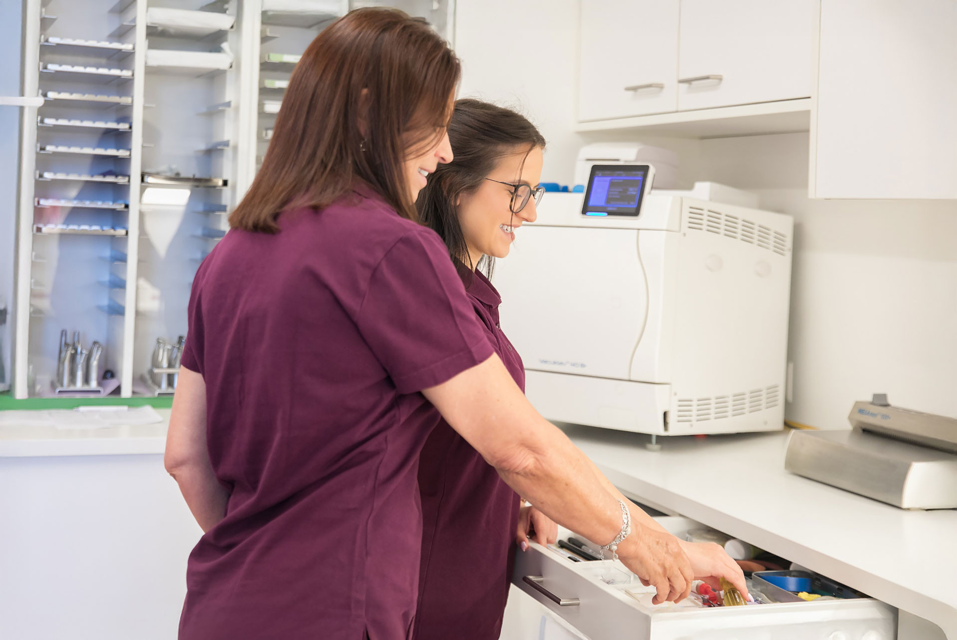 Team der Zahnarztpraxis Walter